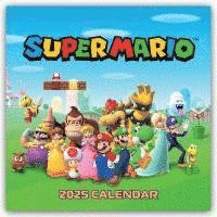 Cover for Official Super Mario Square Calendar 2025 (Calendar) (2024)