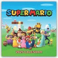 Official Super Mario Square Calendar 2025 (Kalender) (2024)