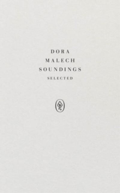 Cover for Dora Malech · Soundings: Selected (Paperback Book) (2019)