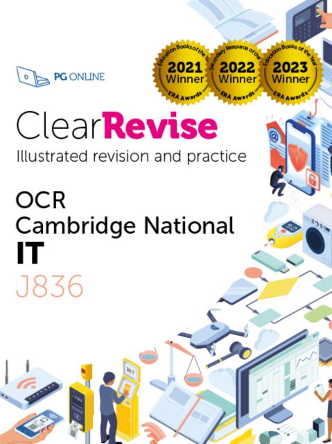 Cover for PG Online Ltd · ClearRevise OCR Cambridge National IT J836 (Taschenbuch) (2024)