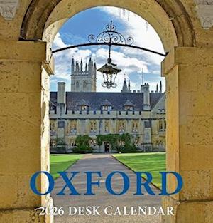 Cover for Chris Andrews · Oxford Colleges Mini Desktop Calendar - 2026 (Calendar) (2025)