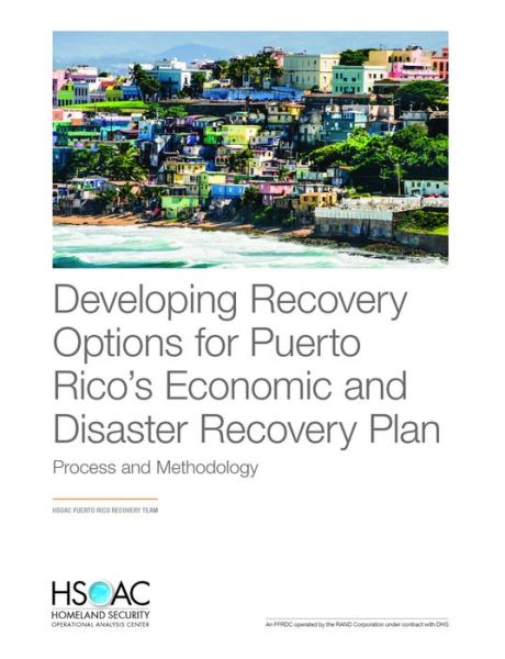 Cover for Developing Recovery Options for Puerto Rico's Economic and Disaster Recovery Plan: Process and Methodology (Paperback Bog) (2020)
