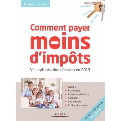 Cover for Marie Lambert · Coment payer moins d'impots (Paperback Book) (2013)