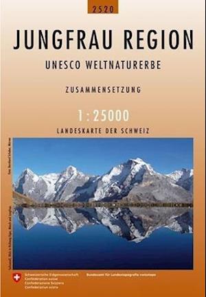 Cover for Switzerland Swisstopo · Jungfrau 2016 (Map) (2020)