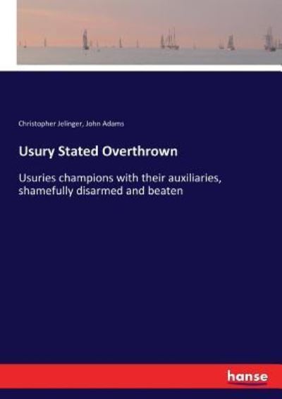 Cover for Jelinger · Usury Stated Overthrown (Book) (2017)