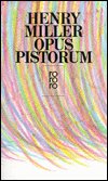 Cover for Henry Miller · Roro Tb.15820 Miller.opus Pistorum (Bok)