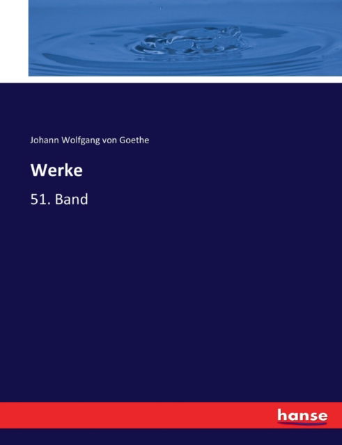 Cover for Goethe · Werke (Book) (2017)