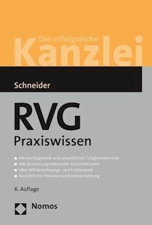 Rvg Praxiswissen - Norbert Schneider - Other - Nomos Verlagsgesellschaft - 9783848772209 - October 1, 2024