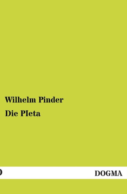 Cover for Wilhelm Pinder · Die PIeta (Paperback Book) [German edition] (2012)