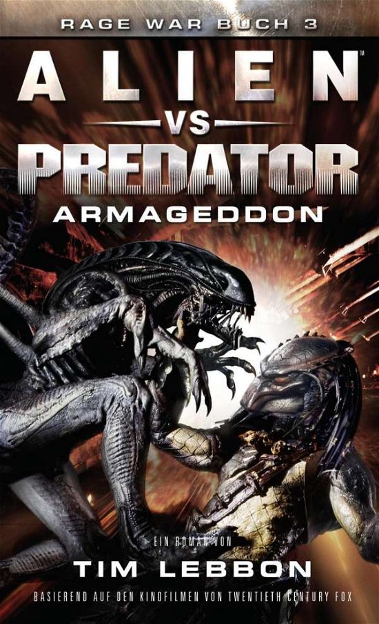 Cover for Lebbon · Alien vs. Predator: Armageddon (Bog)