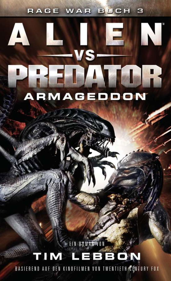 Cover for Lebbon · Alien vs. Predator: Armageddon (Book)