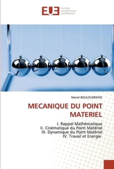 Cover for Manel Bouloudenine · Mecanique Du Point Materiel (Paperback Book) (2021)