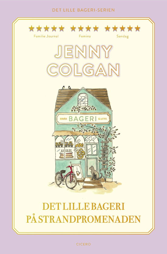 Cover for Jenny Colgan · Det lille bageri på strandpromenaden (Pocketbok) [3. utgave] (2021)