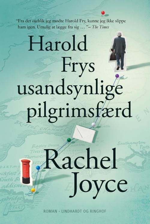 Cover for Rachel Joyce · Harold Frys usandsynlige pilgrimsfærd (Bound Book) [1.º edición] (2012)