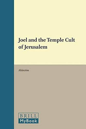 Cover for Ahlstroem · Joel and the Temple Cult of Jerusalem (Hardcover Book) (1971)