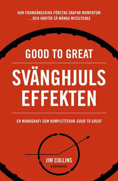 Cover for Jim Collins · Good to great: Svänghjulseffekten : Hur framgångsrika företag får upp momentum och varför så många misslyckas (Turning the flywheel) (Book) (2020)
