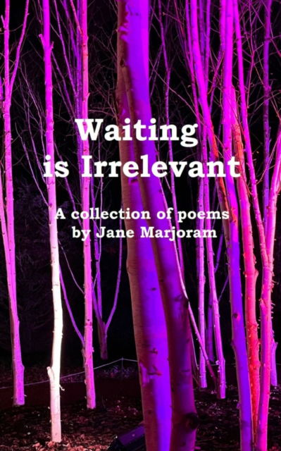 Cover for Jane Marjoram · Waiting is irrelevant (Bok) (2023)