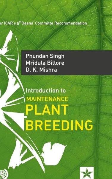 Cover for Phundan Singh · Introduction to Maintenance Plant Breeding (Hardcover Book) (2019)