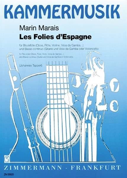 Cover for Marais · Les Folies d'Espagne (Book)