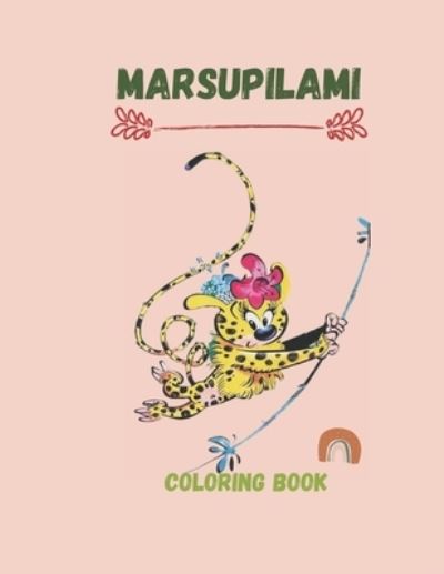 Cover for Painting Book · Marsupilami Coloring Book (Paperback Book) (2020)