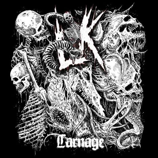Cover for Lik · Carnage (LP) (2018)