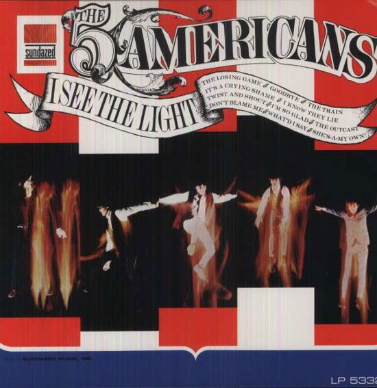 Cover for Five Americans · I See The Light (LP) [Limited edition] (2017)