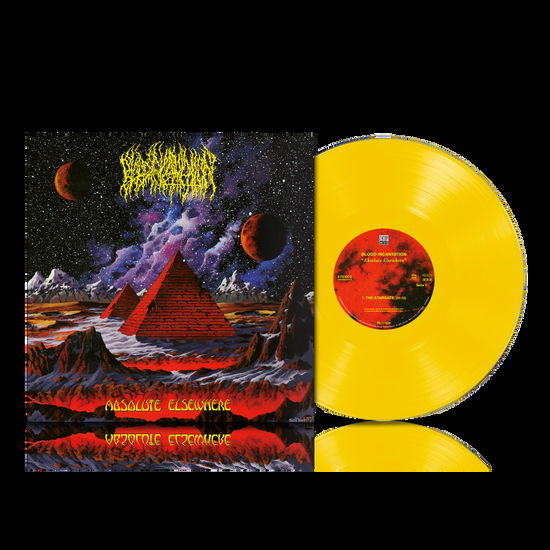 Cover for Blood Incantation · Absolute Elsewhere (LP) [Limited Sun Yellow Vinyl Incl. Poster edition] (2024)