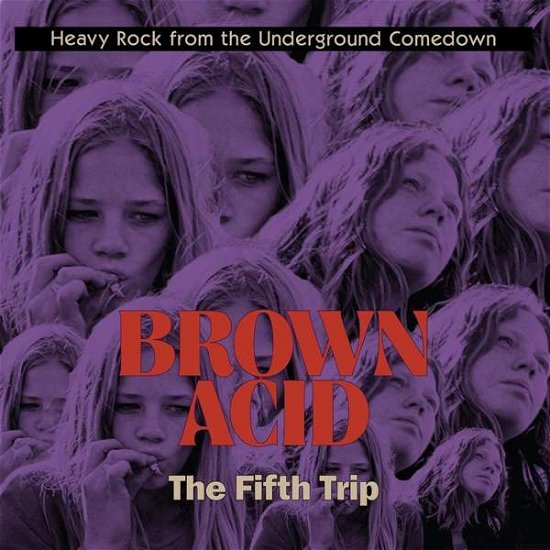 Brown Acid - the Fifth Trip / Various - Brown Acid - the Fifth Trip / Various - Musiikki - RIDING EASY - 0603111720210 - perjantai 10. marraskuuta 2017