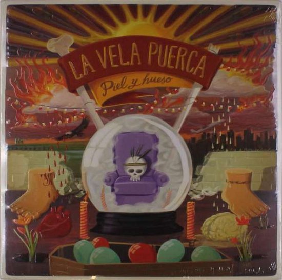 Cover for Vela Puerca · Piel Y Hueso (LP) (2016)