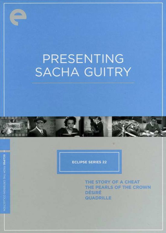 Cover for Criterion Collection · Eclispe 22: Sacha Guitry / DVD (DVD) (2010)