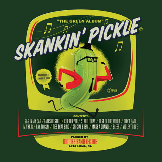 Cover for Skankin Pickle · The Green Album (LP) (2022)