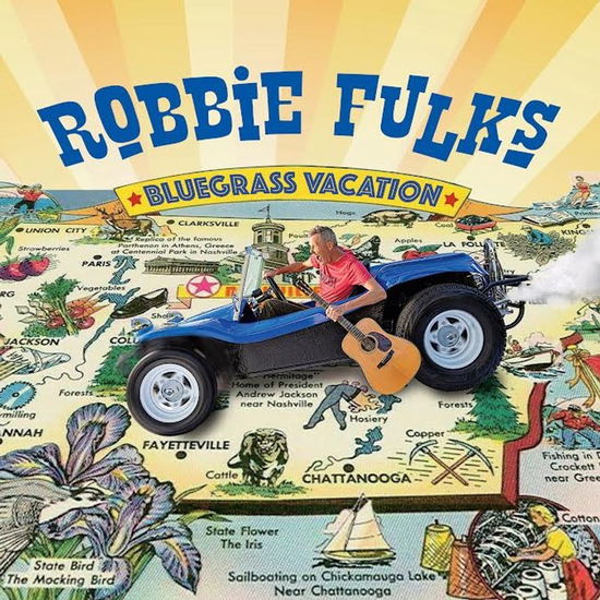 Cover for Robbie Fulks · Bluegrass Vacation [opaque Blue Vinyl] (LP) [Limited edition] (2023)