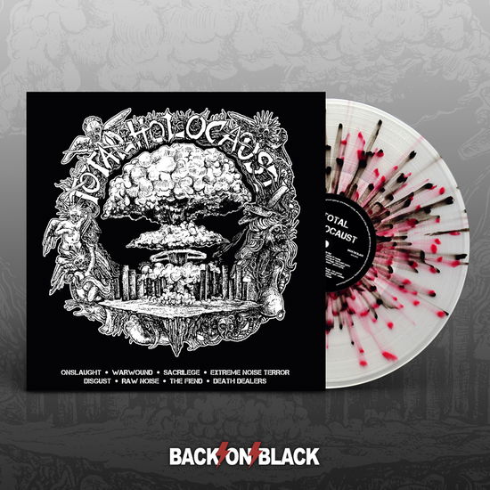 Total Holocaust Vol 1. (Clear / Black / Red Splatter Vinyl 2lp) - V/A - Musikk - BACK ON BLACK - 0803341536210 - 8. april 2022