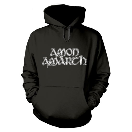 Cover for Amon Amarth · Grey Skull (Hoodie) [size XL] [Black edition] (2019)
