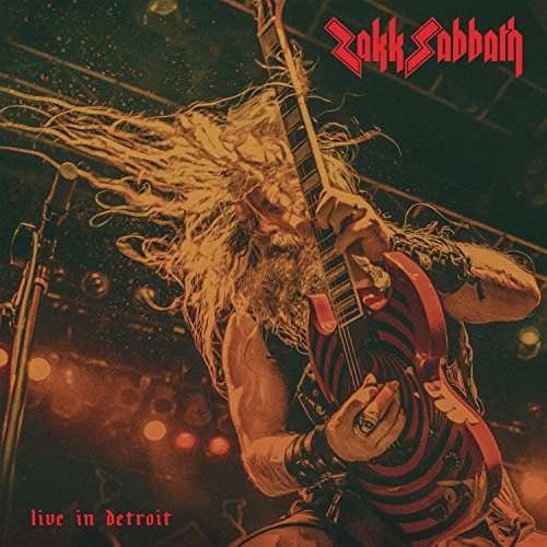 Cover for Zakk Sabbath · Live In Detroit (LP) [Coloured edition] (2017)
