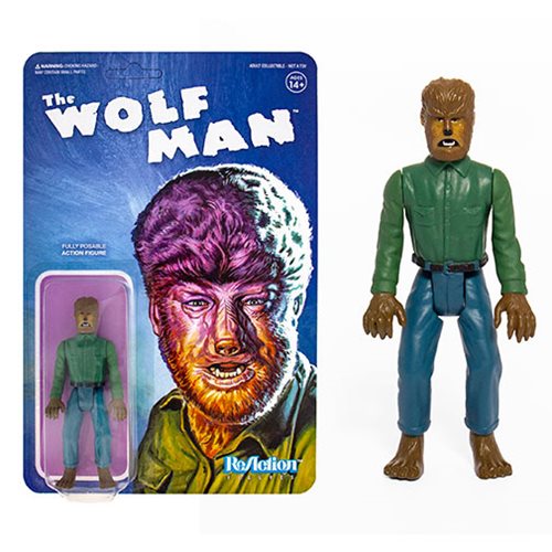 Universal Monsters - Universal Monsters Reaction Figure - The Wolf Man (Merchandise Collectible) - Universal Monsters - Merchandise - SUPER 7 - 0811169032210 - 16. marts 2020