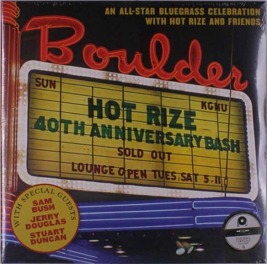 Cover for Hot Rize · Hot Rize's 40th Anniversary Bash (LP) (2018)