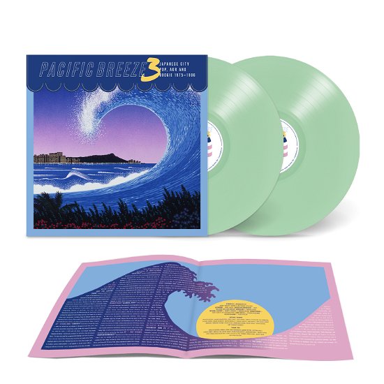 Various Artists · Pacific Breeze Vol. 3 (Pink Vinyl) (LP) [Seafoam Green Wax edition] (2023)