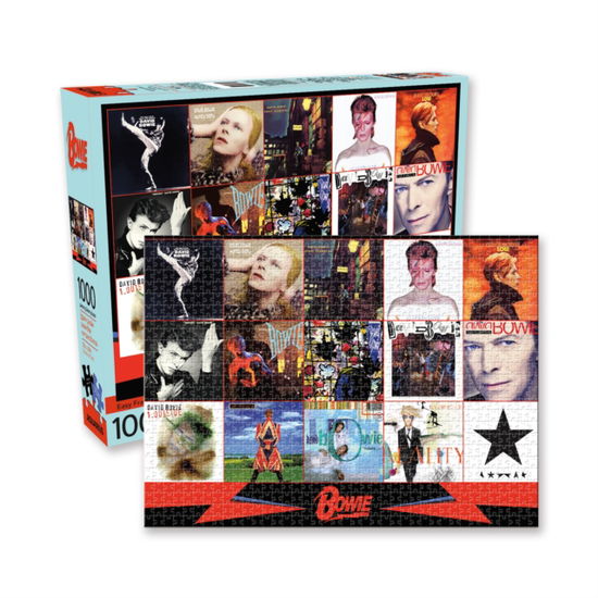 David Bowie Albums 1000 Piece Jigsaw Puzzle - David Bowie - Board game - AQUARIUS - 0840391127210 - February 25, 2021