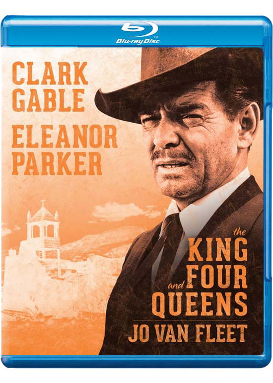 Cover for King &amp; Four Queens (Blu-ray) (2016)