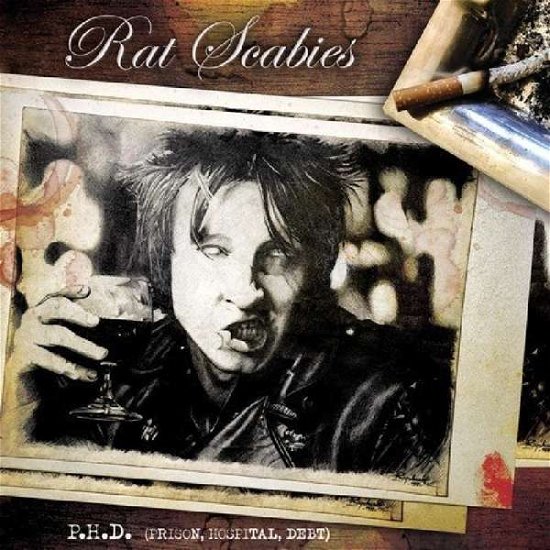 Cover for Rat Scabies · P.h.d. (Prison Hospital Debt) (LP) [Limited edition] (2018)