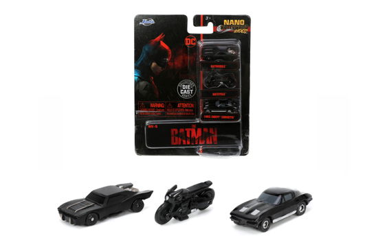 Jada Die-Cast Nano Batman Auto\'s 3st. - Jada Toys - Merchandise -  - 4006333080210 - July 4, 2022