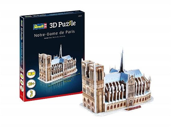 Revell 3D Puzzel  Bouwpakket - Notre Dame - Revell - Marchandise - Revell - 4009803001210 - 