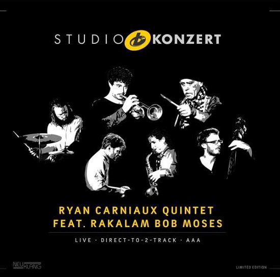 Studiokonzert (180 Gr. Limited Edition) - Ryan Quintet Carniaux Feat. Rakalam Bob Moses - Musik - COAST TO COAST - 4012116417210 - 17. august 2018