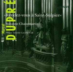 Cover for Chaisemartin Suzanne · Cavaille-Coll Orgel Aeolus Klassisk (CD) (2001)
