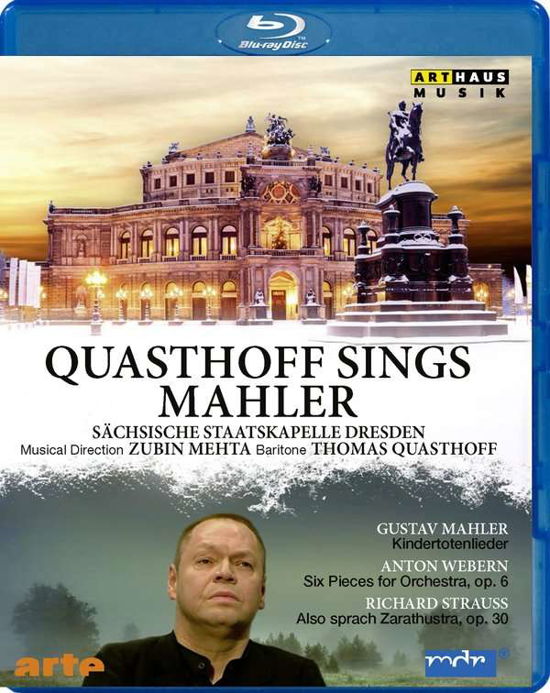 Cover for Thomas Quastoff Sachsische St · Quasthoff Sings Mahler (Blu-Ray) (2021)