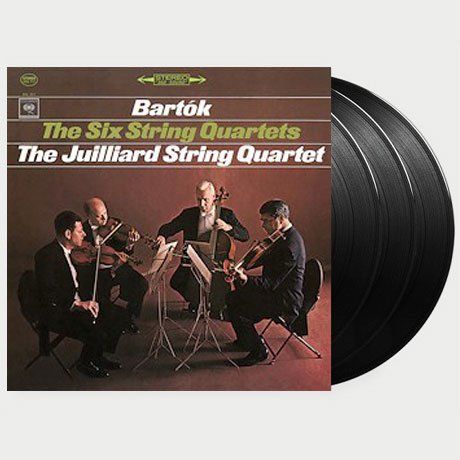 Bartók: the Six String Quartets (3lp-180g) - Juilliard String Quartet - Musikk - SPEAKERS CORNER - 4260019715210 - 14. mars 2019