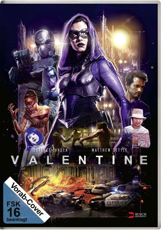 Cover for Fox,ubay / Pestol,agus · Valentine-the Dark Avenger (DVD) (2020)