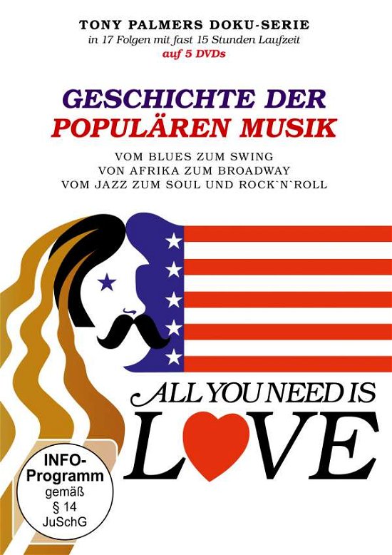 Cover for Tony Palmer · All You Need Is Love- (DVD) (2021)