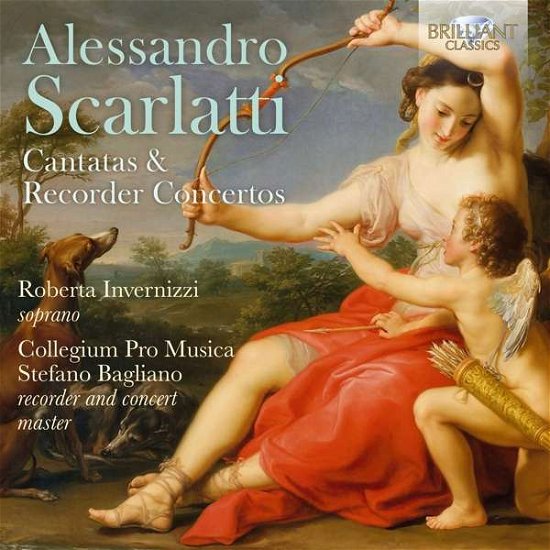 A. Scarlatti: Cantatas & Recorder Concertos - Collegium Pro Musica / Stefano Bagliano / Roberta Invernizzi - Musikk - BRILLIANT CLASSICS - 5028421957210 - 13. september 2019